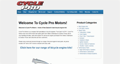 Desktop Screenshot of cyclepromotors.co.nz